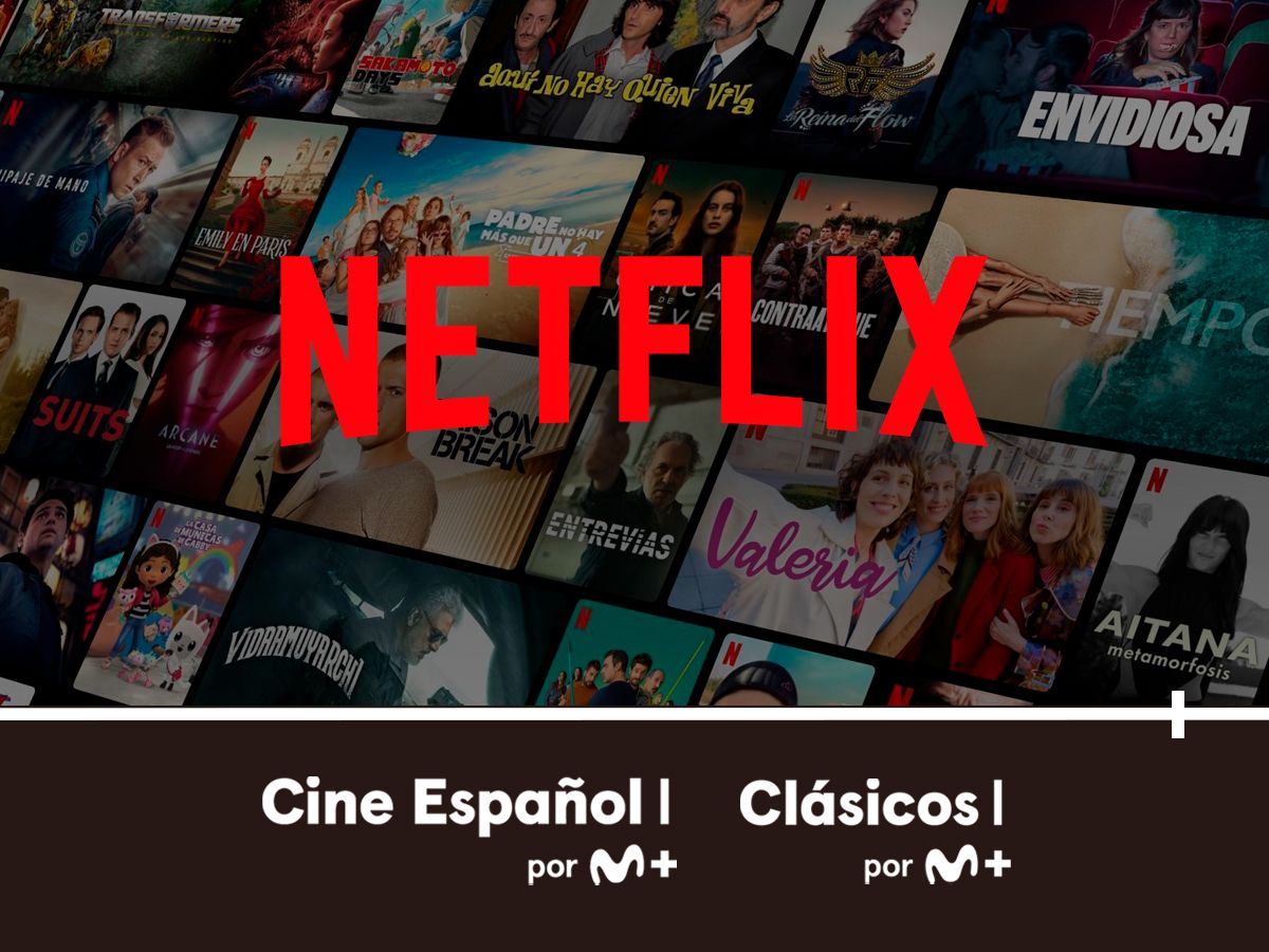 Ver Netflix con Movistar Plus+